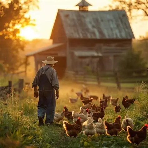 Farmer harvesting vegetables